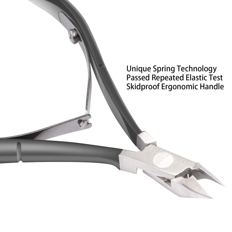 Ejiubas Cuticle Trimmer with Cuticle Pusher Cuticle Nipper Professional Grade