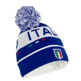 Italy Beanie, Italia Beanie, Italy Winter hat Blue