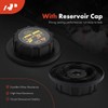 A-Premium Front Pressurized Engine Coolant Reservoir Tank with Cap Compatible