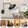 E12 Rechargeable Light Bulb with Remote Control Timer and 15