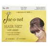 Jac-O-Net Hair Net Tiny Mesh Bouffant/Large Size, Medium Brown,1 Net