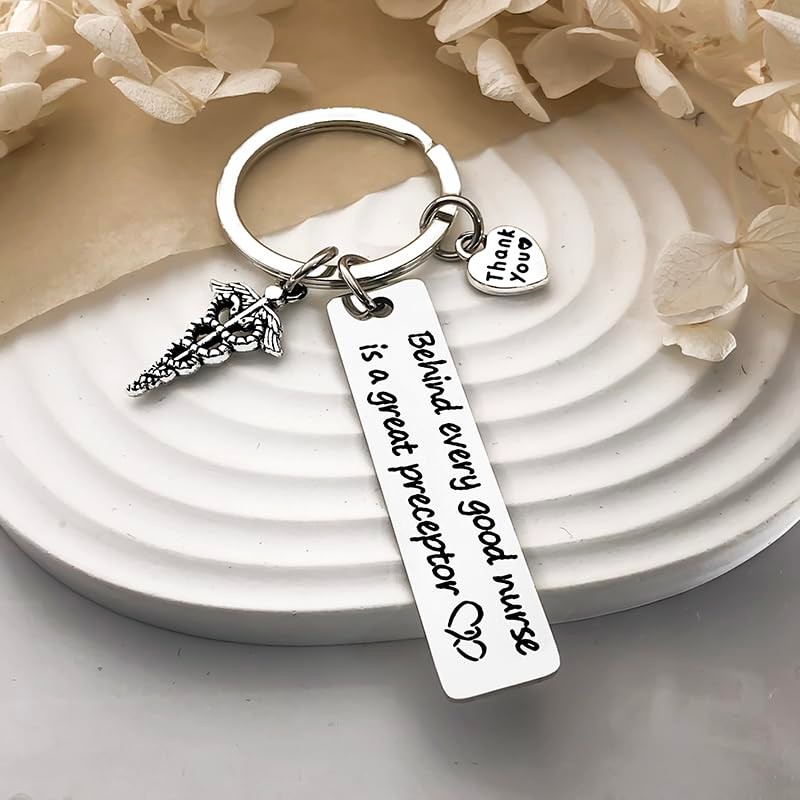 Nurse Preceptor Keychain Gifts Nursing Appreciation Nurse Preceptor Thank You