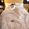 Air Conditioner Quilt Double Sided Soft Comfortable Cat Feeling Cut