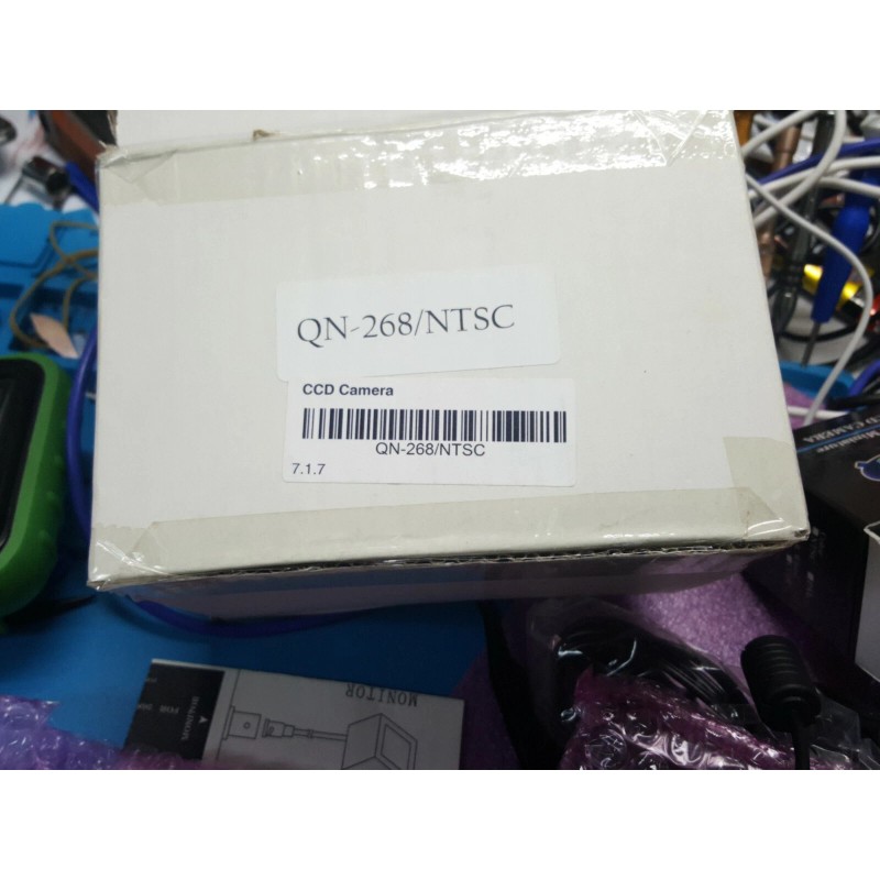 Qwonn QN-C268 NTSC Ultra Miniature 1/2" CCD Camera EIA BLACK