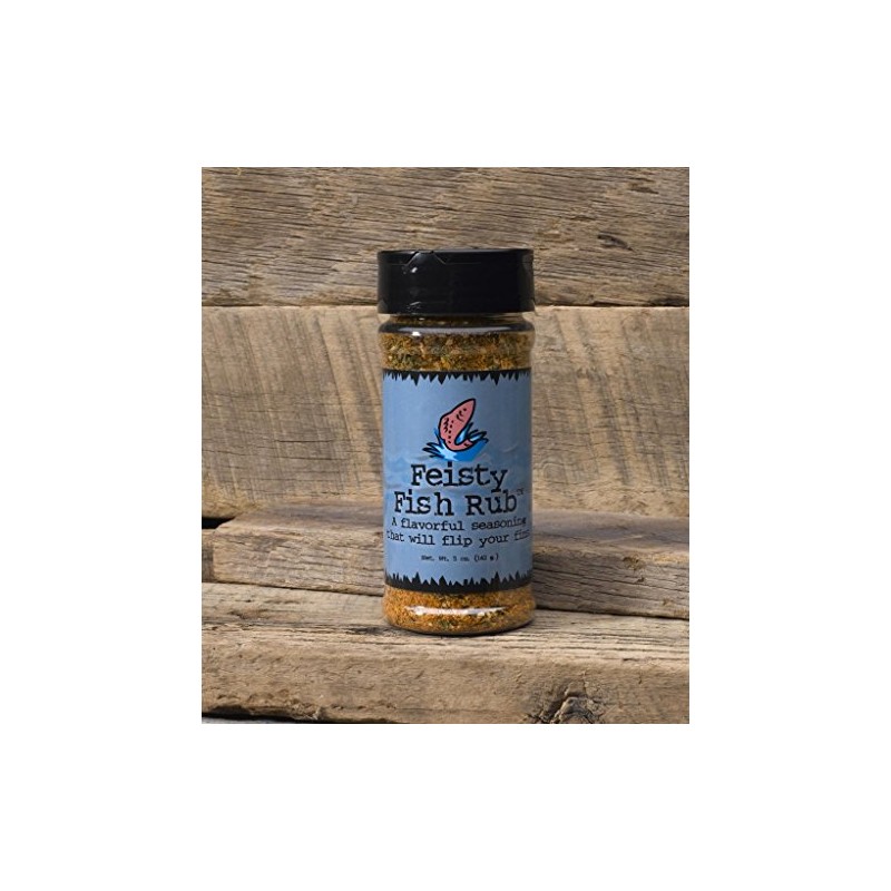 Mom's Gourmet Spice Blends, Feisty Fish Rub, 5 Ounce