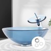 KECTIAKL Vessel Sink Mounting Ring Fit for Home Bathroom Glass