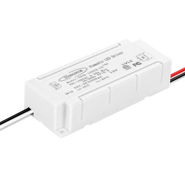 NAWVACE 40W LED Driver 12V Dimmable, AC 120V to DC 12V Dimming LED Light Driver Replacement, 3.3A Electronic Low Voltage Transformer Convert AC to DC for LED Modules, Garden Lights