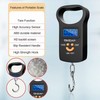 Digital Fish Scale, Fishing Scale Hanging Scale,110lb/50kg Luggage Scale,SKEAP Large