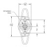 ARE T-handle For Are Pickup Truck Camper Shell Door With