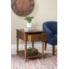 Powell Hazelnut Modern Classic Side Vivian Table