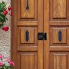 QWORK Keyless Cabinet Password Latch, Combination Lock for Wooden, Glass,