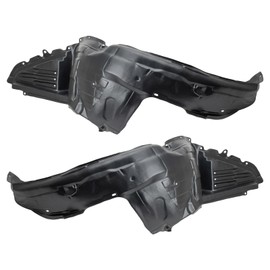 TRQ TRQ Front Inner Fender Liner Set Compatible with 2008-2011 Subaru Impreza SU1248117 SU1249117