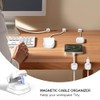 Picozon Magnetic Cable Clip Organizer - 24 Pack for Home