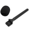 Wireless Mic Handheld Adapter with Windshield Foam Lightweight Interview Microphone