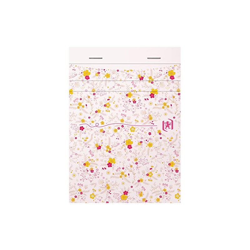 Oxford 400094827 A6 Flowers Staple for Cards, 80 Sheets, 10.5