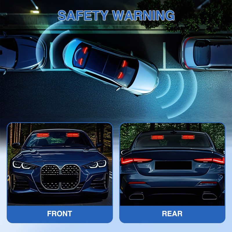 Nilight 24LED Emergency Strobe Traffic Advisor Light Bar 2 in