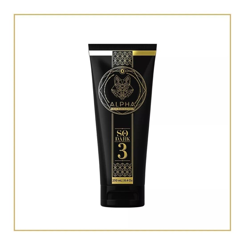 Ouro Gel Matizador P/ Canas Para Caballero Negro De Ouro