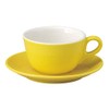 Koyo Pottery KT-701355 Cup & Saucer Selection Mare Yellow
