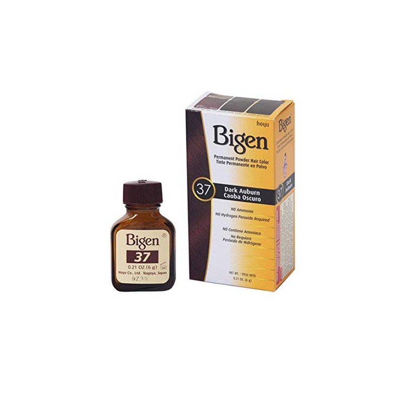 Tinte Bigen En Polvo Caoba Oscuro ·37· Permanente 6g