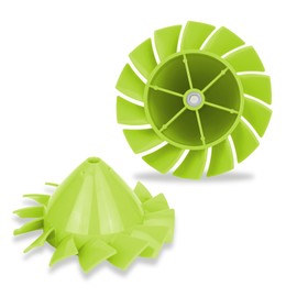 529437004 Blower Fan Blade for Ryobi ONE+ 18V Blower Fan P2108, P21081 and 529437003 529437001 （2 Pack）