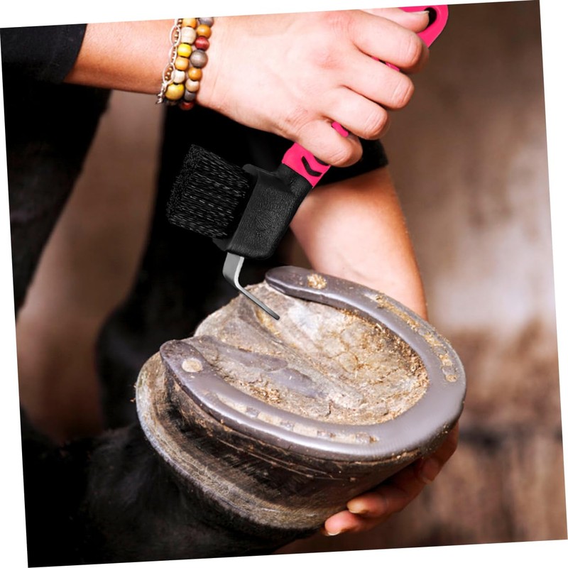SUPVOX Horse Hoof Cleaning Tool 2pcs Horse Brush for Grooming