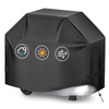 HAZBEN Perfect Grill Cover for Outdoor Grills Waterproof Rip-Proof Weather