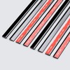 4X Black 300mm Acrylic Flexible Hinges – No Glue Required.