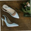 Baluue 2pairs Beige Anti- Forefoot Mats Absorb Sweat High Heel