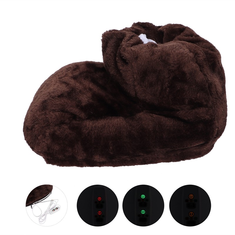 Electric Heated Foot Warmer USB Foot Heat Therapy Wrap Adjustable