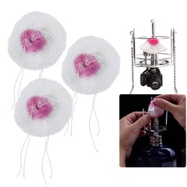 Mantle for Petrol Coalmes Tilley Lamp, 20pcs Universal Outdoor Camping Light Lamp Lantern Mantles Small Kerosene Lantern Mantles, for Camping Hiking Picnics