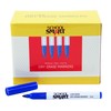 School Smart Dry Erase Pen Style Marker, Fine Tip, Blue,