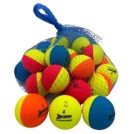 Golf Ball Planet Q Star Tour Used Golf Balls for Srixon 5A/Mint (24 Pack, Divide Color Mix)