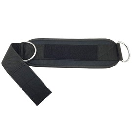 ISH Sports Gym Weight Lifting D Ring Ankle Straps Cable Attachment Strap Fitness Exercise