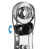 Right Angle Phillips Magnetic Screwdriver, 1/4” PH2 Mini Ratchet Wrench
