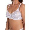 Dorina Damen Bügel BH Jaqueline D1623A, Einfarbig, Gr. 85C, Weiß