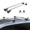 TANX Roof Rack Cross Bars with 4 Anti-Theft Locks |