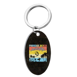White Fang AZ364 Keychain, Surfing, Retro Design, Gift, Accessory, Men's, Women's,, ht4