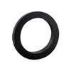 Bathtub Sponge Gasket Replacement for Overflow Plate, Rubber, Black