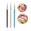 FULINJOY 5PCS Dotting Pens with 3 PCS Nail Painting Brushes,