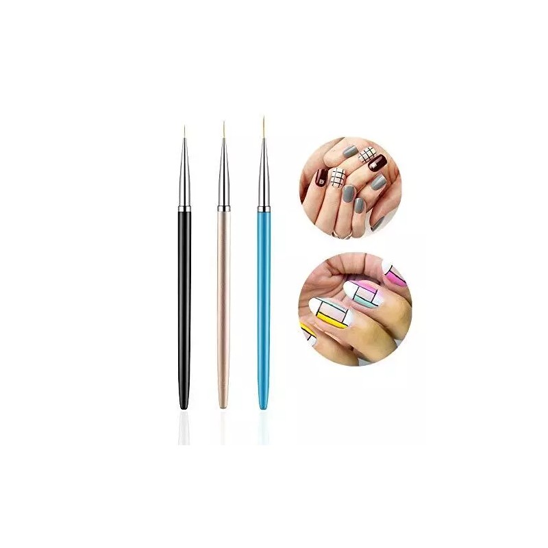 FULINJOY 5PCS Dotting Pens with 3 PCS Nail Painting Brushes,