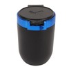 2Pcs Car Ashtray with LED Blue Light Portable Removable Car