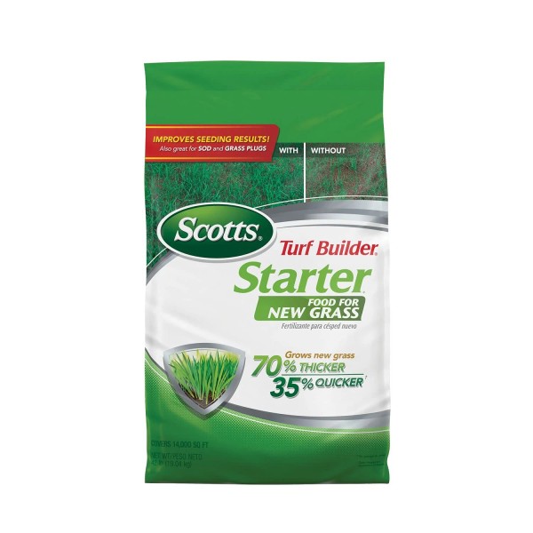 Scott's Scotts Turf Builder Starter Fertilizer for New Grass Use