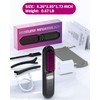 Cordless Hair Straightener Brush Electric Hair Straightening Comb Rechargeable 10000mAh