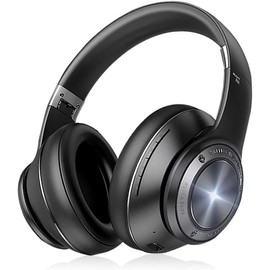  Meisei Bluetooth 5.0 Gaming Headset, Wireless Over-Ear Headphones, Enclosed Type, Wired Wireless, Noise Canceling, 3D Stereo Sound, 40mm Driver, 60H Playback/55H Calls,