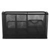 Mesh Office Desktop Organizer Multifunctional Metal 7 Compartments Pen Holder