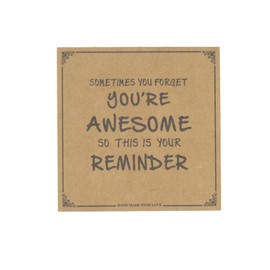 Jeannieparnell N460 - Sometimes you forget you're awesome so this is your reminder 8mm Turkey Turquoise Gemstone Bead Bracelets