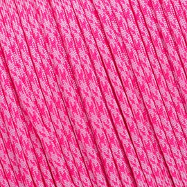 Paracord Planet 550lb Valentine's Themed Paracord – 7 Strand Type III Tactical Parachute Cord for Crafting and Outdoor Use – Valentine (50 Feet)