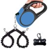 Dual Retractable Dog Leash for Large Dogs (Up to 110
