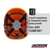 RK-SAFETY Adjustable ABS Climbing Helmet, 6-Point Suspension, Designed for Climbing,