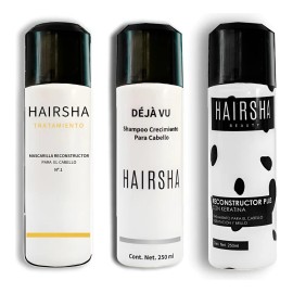 Kit Reparacion Total Cabello Mascarilla + Shampoo + Tratamie